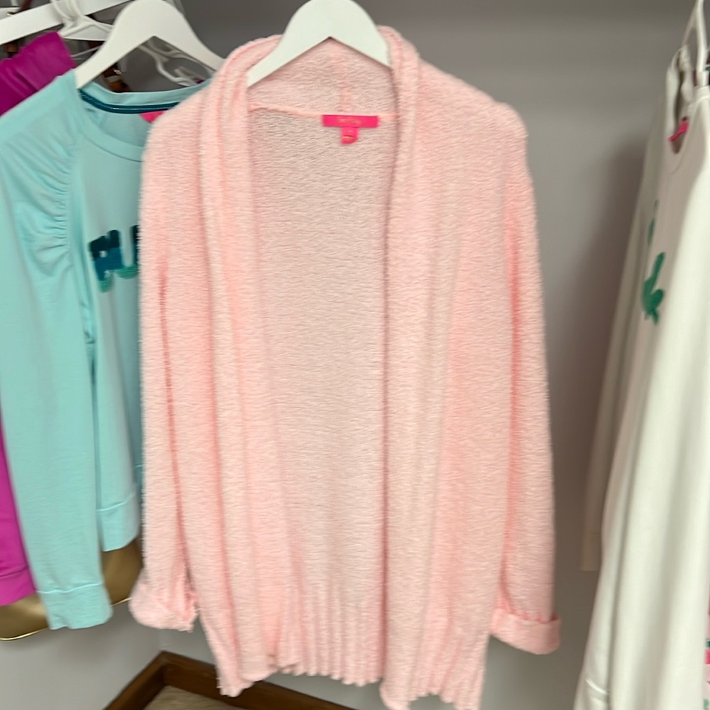 Lilly Pulitzer Long Cardigan XL